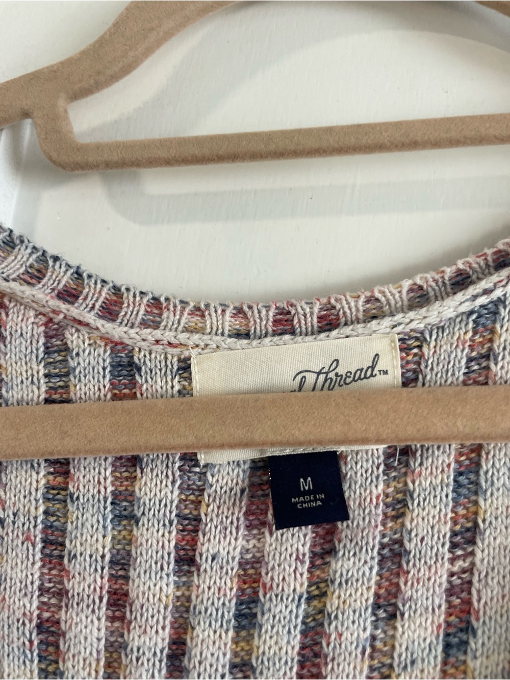 Retro Universal Thread Ribbed Vest Cardigan - Picture 4 of 7